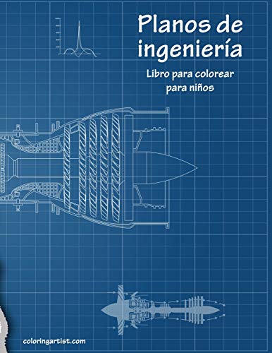 Planos de ingeniería libro para colorear para niños: 1