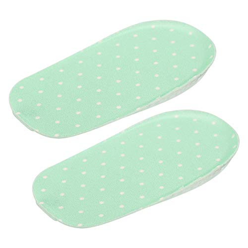 Plantillas de Zapatos de Silicona, Alzas para Zapatos Hombre, Plantillas Adhesivas de Gel de Silicona Aumento de la Altura Zapatos Ortopédicos para la Ayuda del Arco Ortopédico Heel Pads(1.5Cm-Verde)