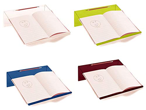 Playlearn - Soporte para escribir transparente, acrílico, para mejorar la postura de escritura, ángulo de 20 grados