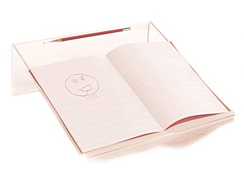 Playlearn - Soporte para escribir transparente, acrílico, para mejorar la postura de escritura, ángulo de 20 grados