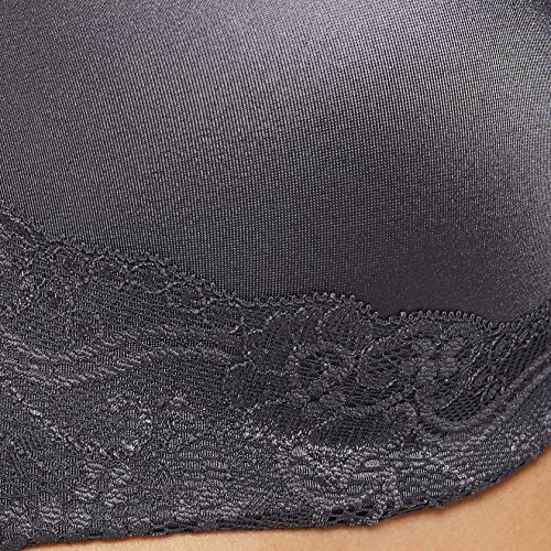 Playtex Invisibilidad 24 Horas Feminine Sujetador C/A Bra, Gris Plomo, 100B Womens