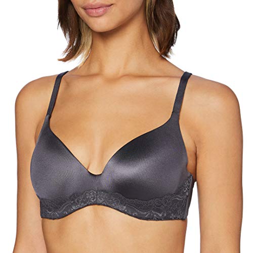 Playtex Invisibilidad 24 Horas Feminine Sujetador C/A Bra, Gris Plomo, 100B Womens