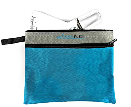 Plicometro Slim Guide Kit AnthroFlex con Cinta Métrica IMC, Bolsa de Transporte, Manual con Tablas para Medir Grasa Corporal - Calibre de Alta Precisión para Estudiantes y Profesionales (Blanco)
