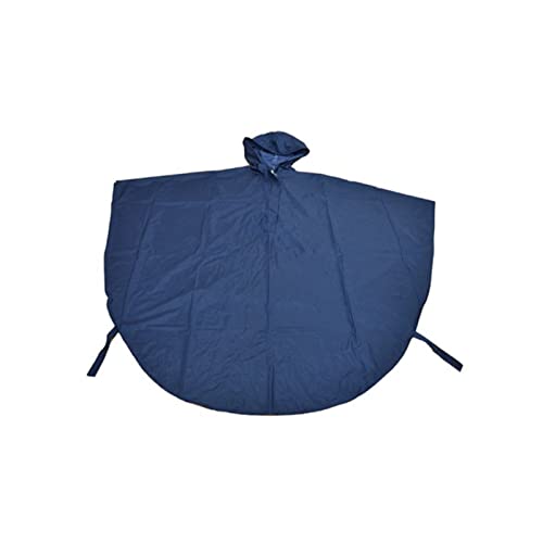 Poncho de Lluvia for Movilidad de Silla de Ruedas Viejo Scooter Grande Capa de Railo con Capucha Engranaje de Lluvia (Color : Svart, tamaño : L)