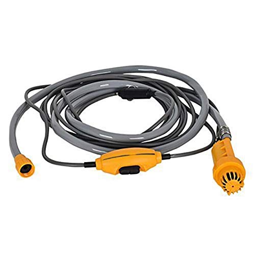 Portátil Ducha Eléctrica Cabeza De La Bomba De Agua para Acampar Caravana del Coche del Barco Al Aire Libre Senderismo
