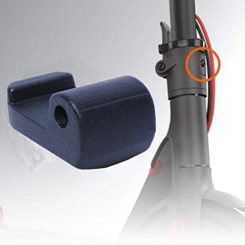 Poweka Gancho Plegable Scooter Hebilla de Reemplazo Reforzado Cerradura Reforzada Compatible con Xiao-mi M365 Scooter Eléctrico