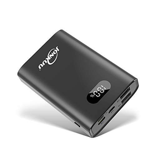 Power Bank 26800mAh Batería Externa para Teléfono Móvil Cargador LCD Portátil Pequeño Mini Paquete de Batería de Alta Capacidad Puertos USB Dobles con entrada Type C para iPhone iPad Samsung