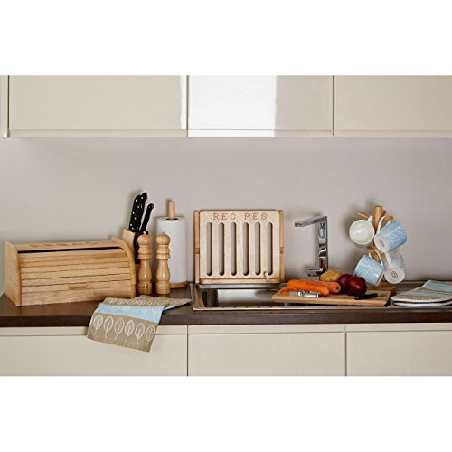 Premier Housewares 6-cup tazas con diseño de árbol de caucho, marrón