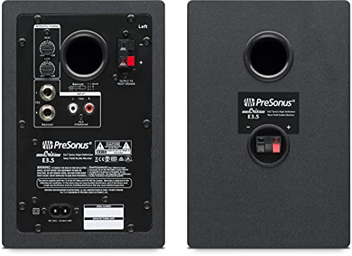 PreSonus Eris E3.5, 3,5", bidireccional, Alta definición Monitores de estudio multimedia (par)