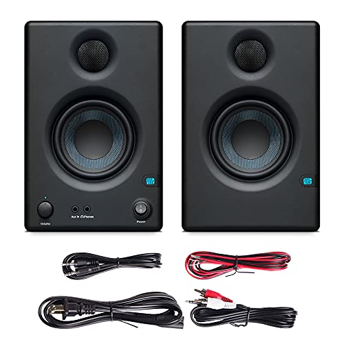PreSonus Eris E3.5, 3,5", bidireccional, Alta definición Monitores de estudio multimedia (par)