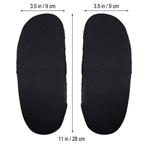 PRETYZOOM Funda para Apoyabrazos Silla de Escritorio Almohadillas de Brazo de Oficina Fundas de Repuesto para Almohadillas de Cojín Fundas para Sillas de Respaldo de Brazos Fundas