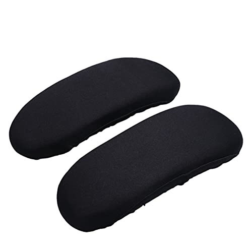 PRETYZOOM Funda para Apoyabrazos Silla de Escritorio Almohadillas de Brazo de Oficina Fundas de Repuesto para Almohadillas de Cojín Fundas para Sillas de Respaldo de Brazos Fundas