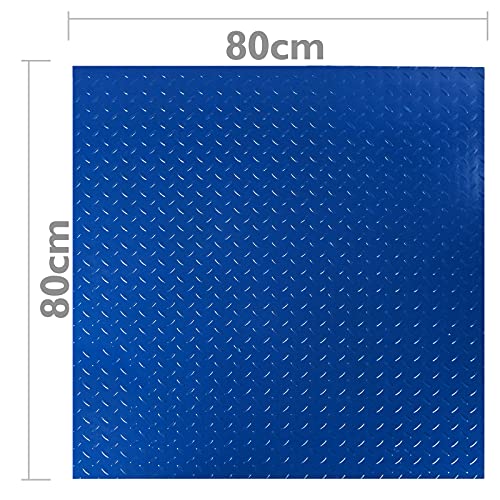 PrimeMatik - Balanza Industrial de Plataforma 80x80 cm Báscula de Suelo 4000 Kg