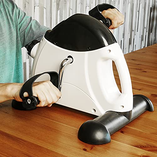 PrimeMatik - Pedales de Brazos y piernas Pedalier para Ejercicios con Visor LCD