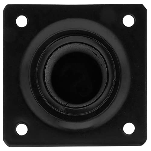PrimeMatik - Pies Redondos para Mesa y Mueble. Patas en Acero Negras de 75cm 4-Pack