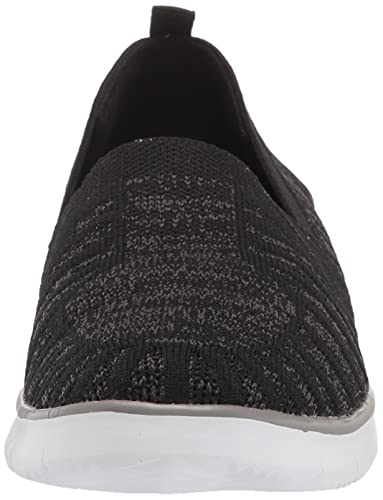 Propét Travel Fit Slipon, Mocasn Plano Mujer, Carbón Negro, 39 EU