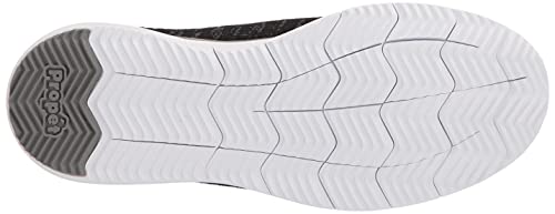 Propét Travel Fit Slipon, Mocasn Plano Mujer, Carbón Negro, 39 EU