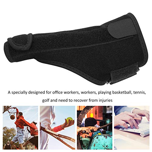 Protector De Dedos, Muñeca Deportiva Para Pulgar, Estabilizador Ajustable Para Dedos, Férula Fija Para Dedos Para Deportes Caseros