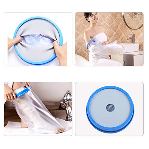 Protector impermeable para brazo escayolado para ducha, protector hermético de vendajes de escayola para brazos, muñecas, manos y huesos rotos, quemaduras y tatuajes
