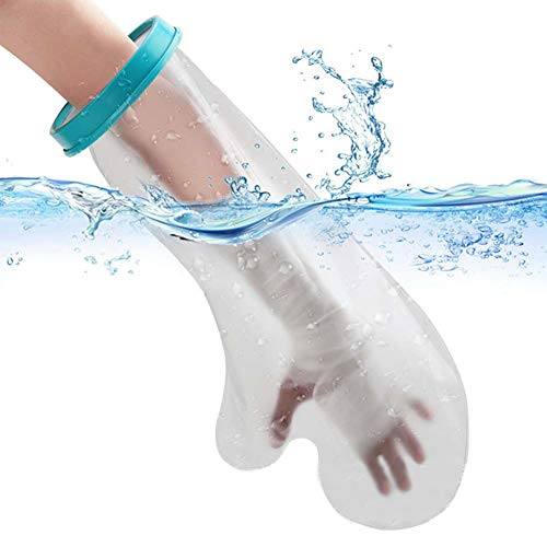 Protector impermeable para brazo escayolado para ducha, protector hermético de vendajes de escayola para brazos, muñecas, manos y huesos rotos, quemaduras y tatuajes