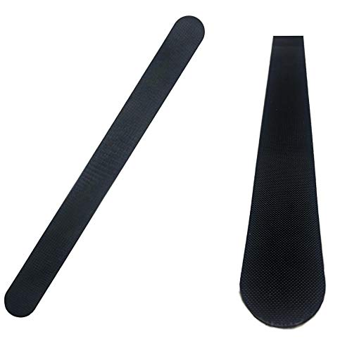 Protector Negro para Pala de Pádel Rugoso - Cinta Protectora para Pala de Pádel Multigranulada – Protector para Pala de Pádel de Silicona Negra. Color Negro