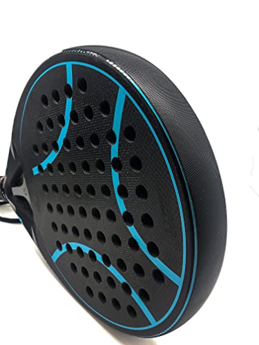 Protector Negro para Pala de Pádel Rugoso - Cinta Protectora para Pala de Pádel Multigranulada – Protector para Pala de Pádel de Silicona Negra. Color Negro