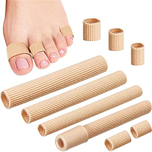 Protectores tubulares de silicona para dedos de las manos y los pies, 5 unidades