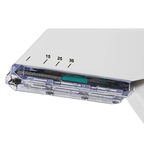 Pulox Grapadora de Piel estéril desechable + Removedor (Set) instrumento desechable con grapadora de 35 soportes de piel y removedor de grapas