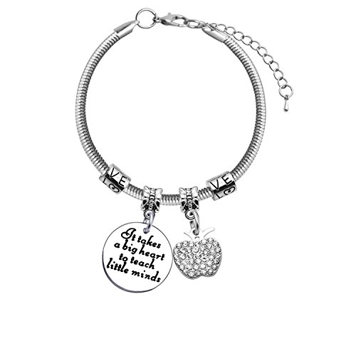 Pulsera de agradecimiento para madres y profesores, regalo para mujeres y familiares (estilo 1)