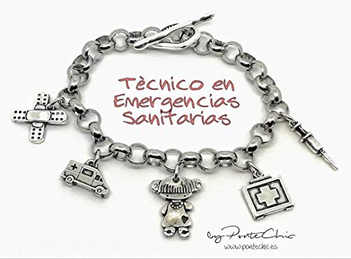 Pulsera TÉCNICO EN EMERGENCIAS SANITARIAS (TES) (Temática Profesiones)