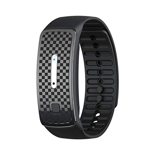 Pulseras Repelentes De Mosquitos por Ultrasonidos, Reloj De Pulsera Electrónico Antimosquitos De Seguridad con Carga USB, Reloj Inteligente para Insectos Impermeable para Niños Y Adultos