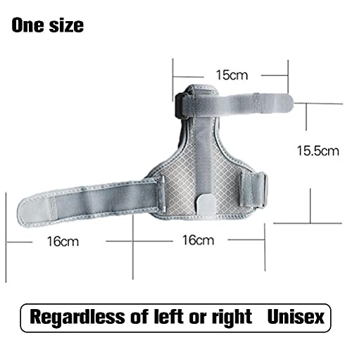 PUNELE Vendaje para el pulgar y placa de acero para los dedos, protector de muñeca y vendaje para el dedo para enderezar el alivio de la presión en caso de tendinitis artritis