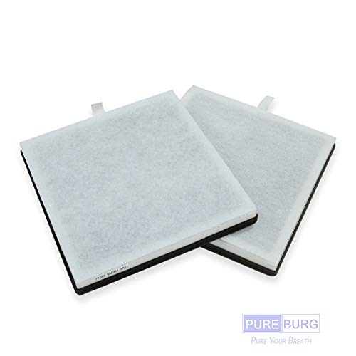 PUREBURG Juego de 2 filtros de aire HEPA de repuesto compatibles con Beurer 3 en 1 HEPA purificador de aire LR 210 / LR 200