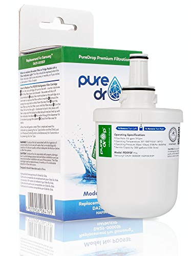 Puredrop PD093F Compatible Samsung DA29-00003F DA29-00003A DA29-00003B Aqua Pure Plus HAFIN1/EXP - Filtro de Hielo y Agua para frigorífico