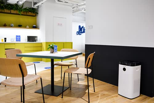Purificador de aire con filtro HEPA 13 y tecnología ductFIT Gestión via APP y Wifi Cubre hasta 100m2 Elimina el 99.9% de virus, bacterias y ácaros Validado por el CSIC DUCTFIT| MOBILE100