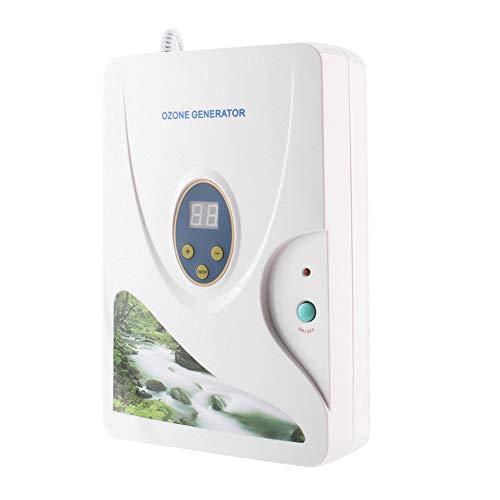 Purificador de aire máquina de ozono, generador de ozono multiusos y purificador de aire, para cocina, lavandería, cuarto de baño