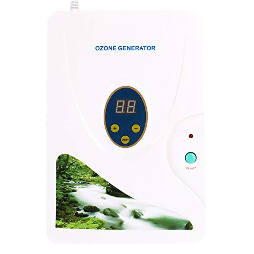 Purificador de aire máquina de ozono, generador de ozono multiusos y purificador de aire, para cocina, lavandería, cuarto de baño