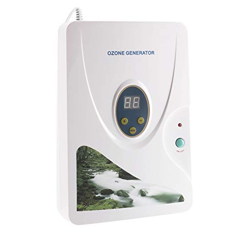 Purificador de aire máquina de ozono, generador de ozono multiusos y purificador de aire, para cocina, lavandería, cuarto de baño