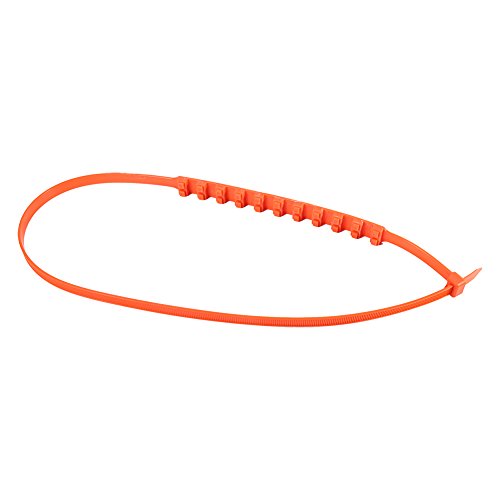 Qiilu 10 piezas reutilizables para coche, ajuste Universal, seguridad para la nieve, cadenas antideslizantes para llantas, tendones engrosados M9k296
