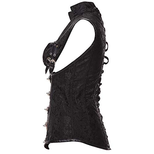 QJHDO Conjuntos De Lencería para Mujer Corsé De Postura Corporal Correctiva Levantamiento De Cintura Y Hombros Ropa Tonificante   Corsé De Ajuste del Vientre -One_Color_5XL