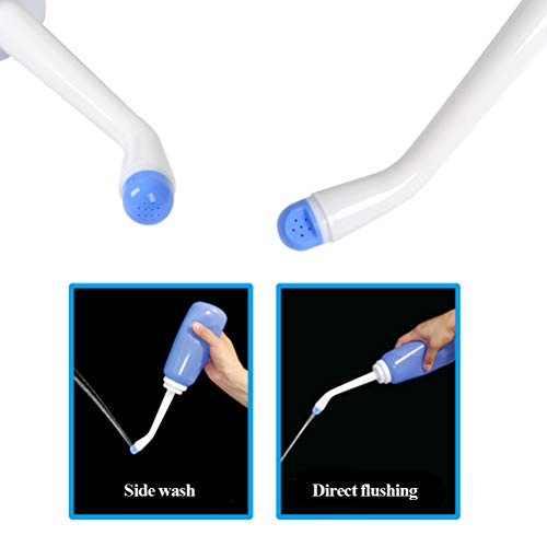 QLOUNI 500ml Rociador de Bidé de Viaje Portátil Personal para Niños, Limpieza de Mujeres Embarazadas,Postparto Limpio