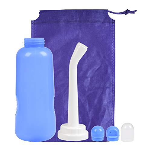 QLOUNI 500ml Rociador de Bidé de Viaje Portátil Personal para Niños, Limpieza de Mujeres Embarazadas,Postparto Limpio