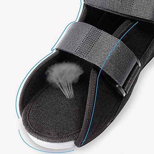 QNMM Pie Ortopédico Bota para Fractura de Tobillo Soporte de Rehabilitación Cuidado de Enfermería Botines de Pierna Fija Soporte de Tobillo para La Fijación de Fracturas de Tibia Y Peroné