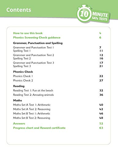 Quick test grammar, reading and maths activities for children ages 5-6 (Year 1). Perfect for Home Learning. (10 Minute SATs Tests)