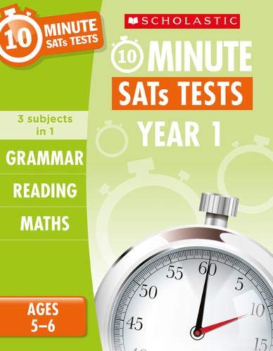 Quick test grammar, reading and maths activities for children ages 5-6 (Year 1). Perfect for Home Learning. (10 Minute SATs Tests)