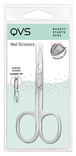 QVS Tijeras Curvadas Para Uñas - 1 Tijieras