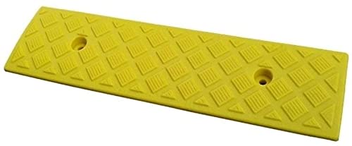 Rampa Rampas de bordillo Multifuncional Cuesta arriba Almohadilla Servicio Ramps Servicio de automóvil Rampas Umbral de interior Rampas Rampas Rampas Rampas (Color : Yellow)