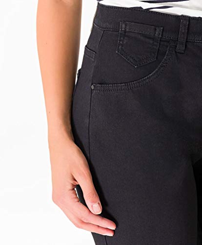 Raphaela by Brax Corry Fay|Fame| Comfort Plus Vaqueros Straight, Negro, W40/L30 (Talla del Fabricante: 50K) para Mujer