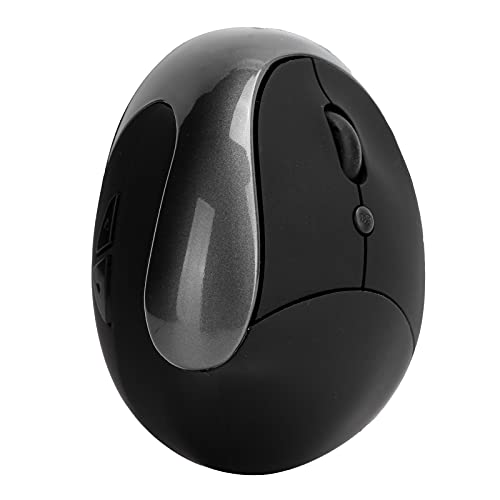 Ratón Ergonómico Inalámbrico, Reduce El Dolor De Muñeca, 3 Niveles Ajustables De dpi 800/1200/1600, Mejor Rendimiento De PC, Escritorio, Portátil(Negro)