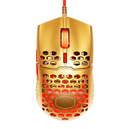 Ratón para juegos MM711 Honeycomb Shell 16000 DPI Pixart PMW 3389 Sensor óptico Colorido RGB retroiluminado luz ratones con cable por Irjdksd
